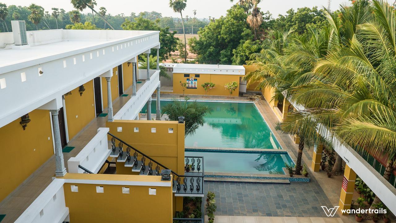 Poppys Olive De' Villa Auroville Exterior foto